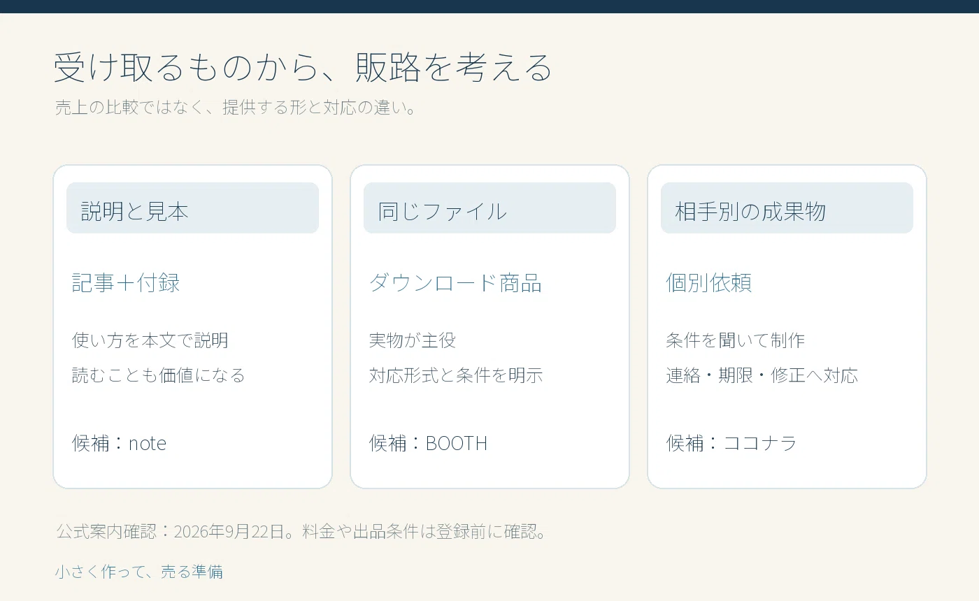 Choosing a Sales Channel for Templates: Read-based Products, Ready-to ...