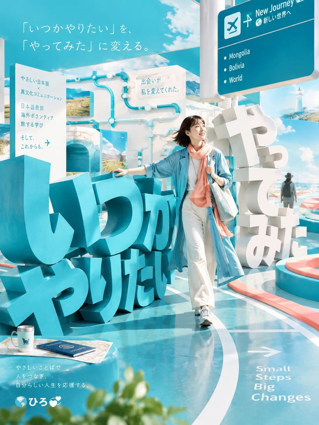 🤖AIで空港＆街角広告ポスタージャックしてみたヨ！ミヤマ神プロンプト