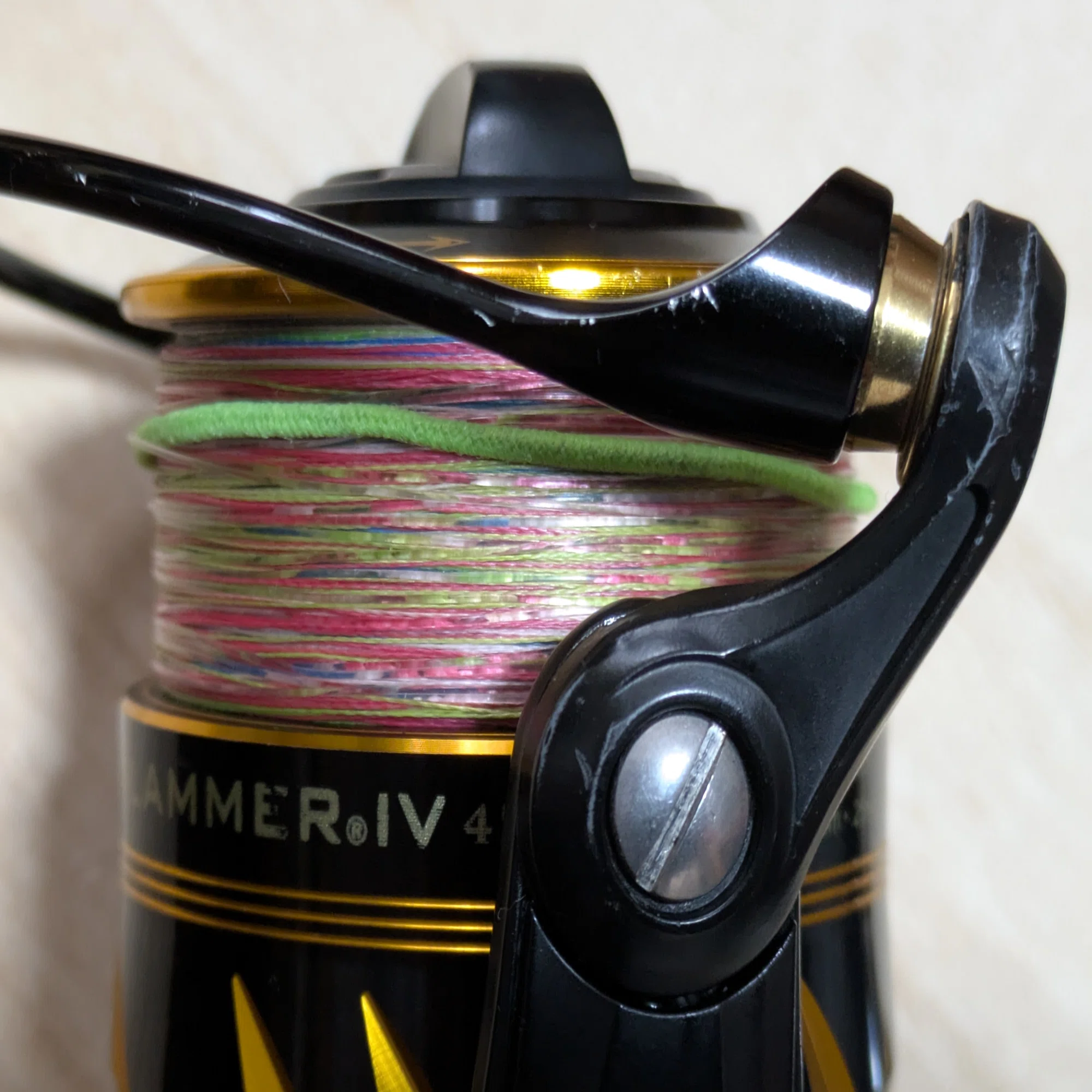 PENN Slammer IV 4500のベールの戻りが悪くなったので修理｜Kiik