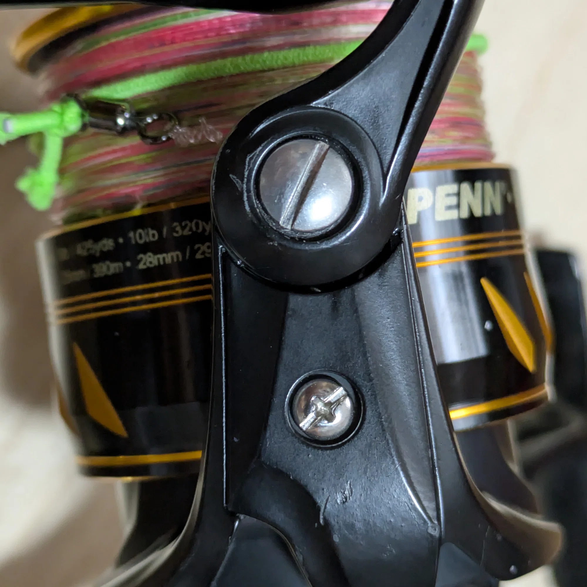 PENN Slammer IV 4500のベールの戻りが悪くなったので修理｜Kiik