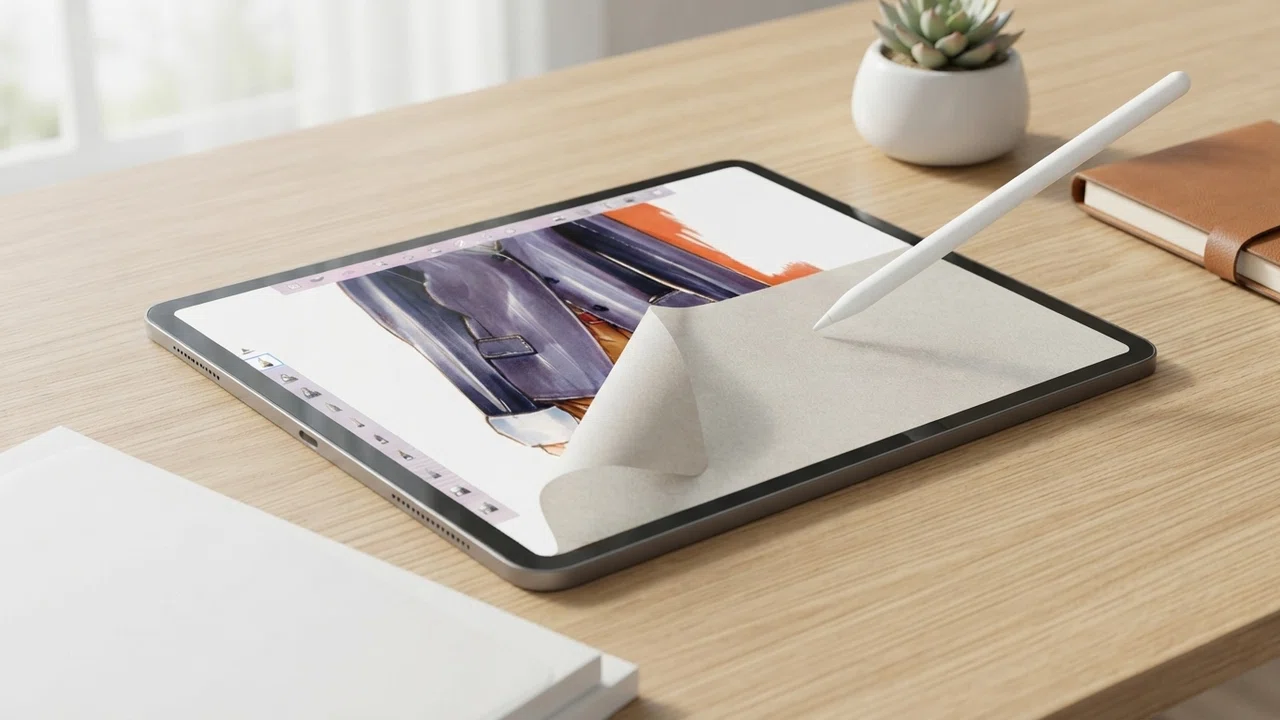 iPad Airペーパーライクフィルムのおすすめ6選 Apple Pencilの描き心地