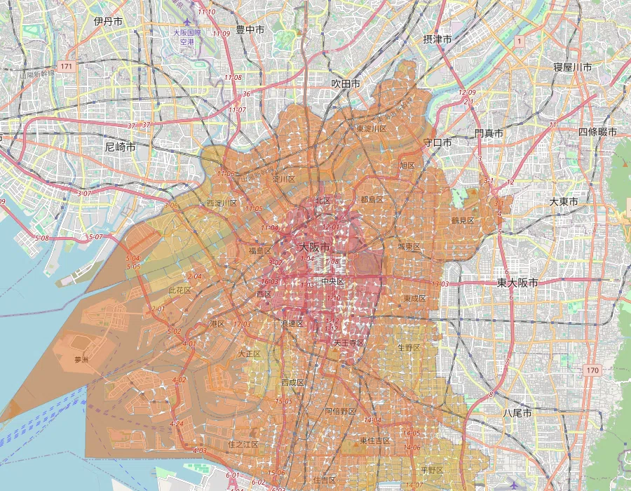 #03 Visualizing the 'Limits' of Official Land Price Data with Kriging ...