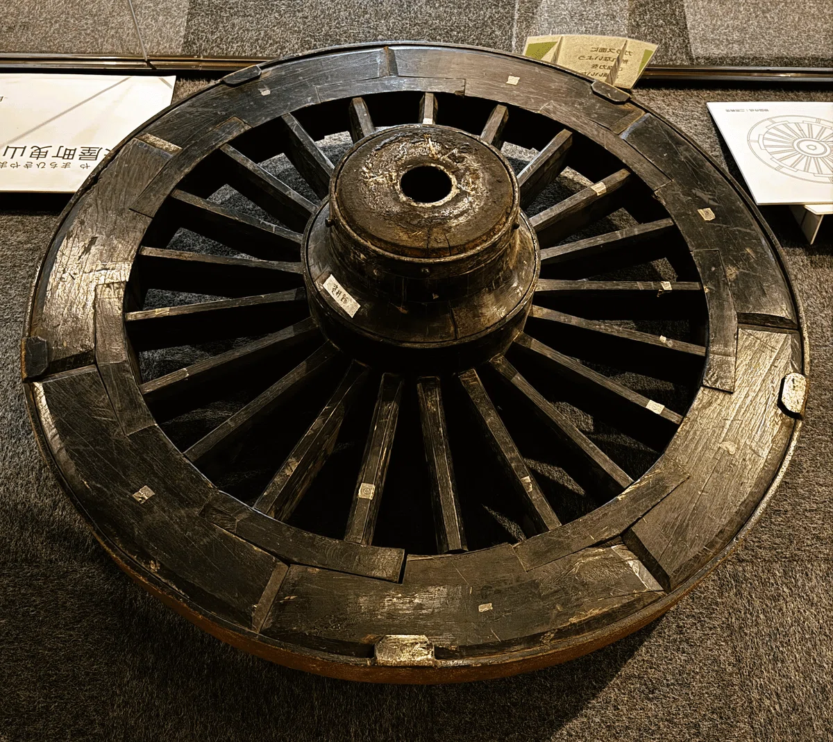牛車車輪がハの字に広がる謎の中間とりまとめ｜車石・車道研究会NOTE支部