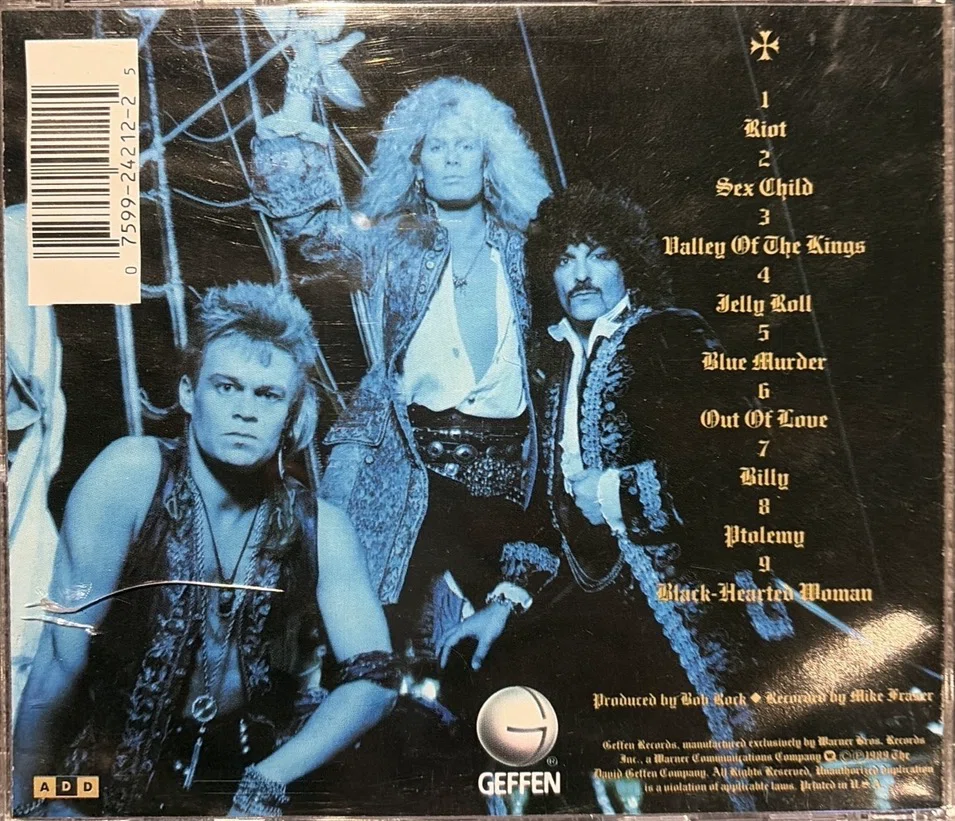 トリオとは思えない重圧感〜ブルー・マーダー『Blue Murder』｜CD.LP