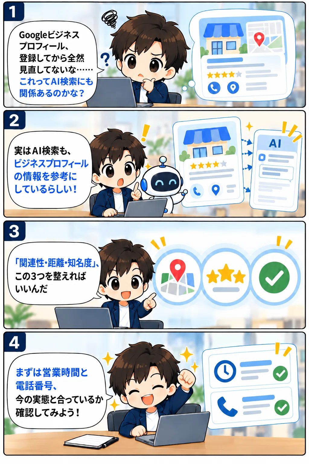 第32回：GoogleビジネスプロフィールはAI検索にどう関係する？「関連性