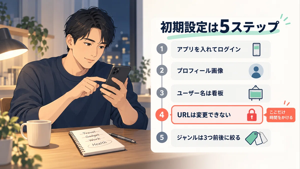 楽天ROOMの始め方｜会社員がSNS発信なしで夜1時間から試す全手順｜レン