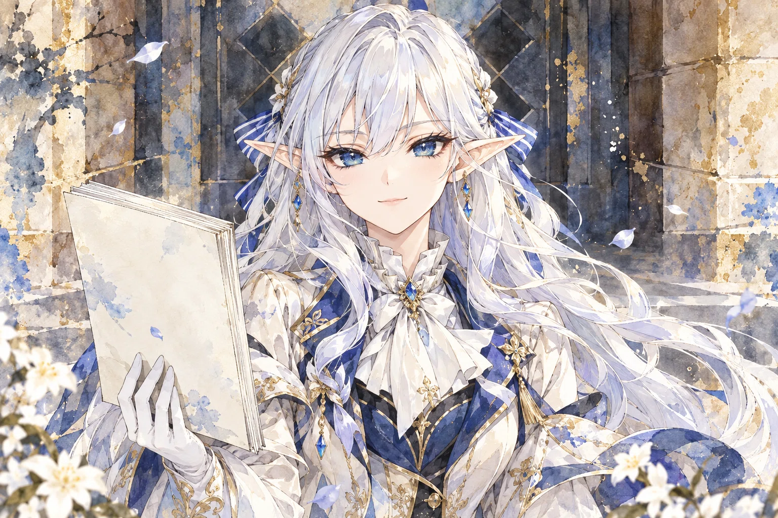 美少女イラスト㉛アニメヒロインエルフ化｜かんべい Mk-Ⅰ