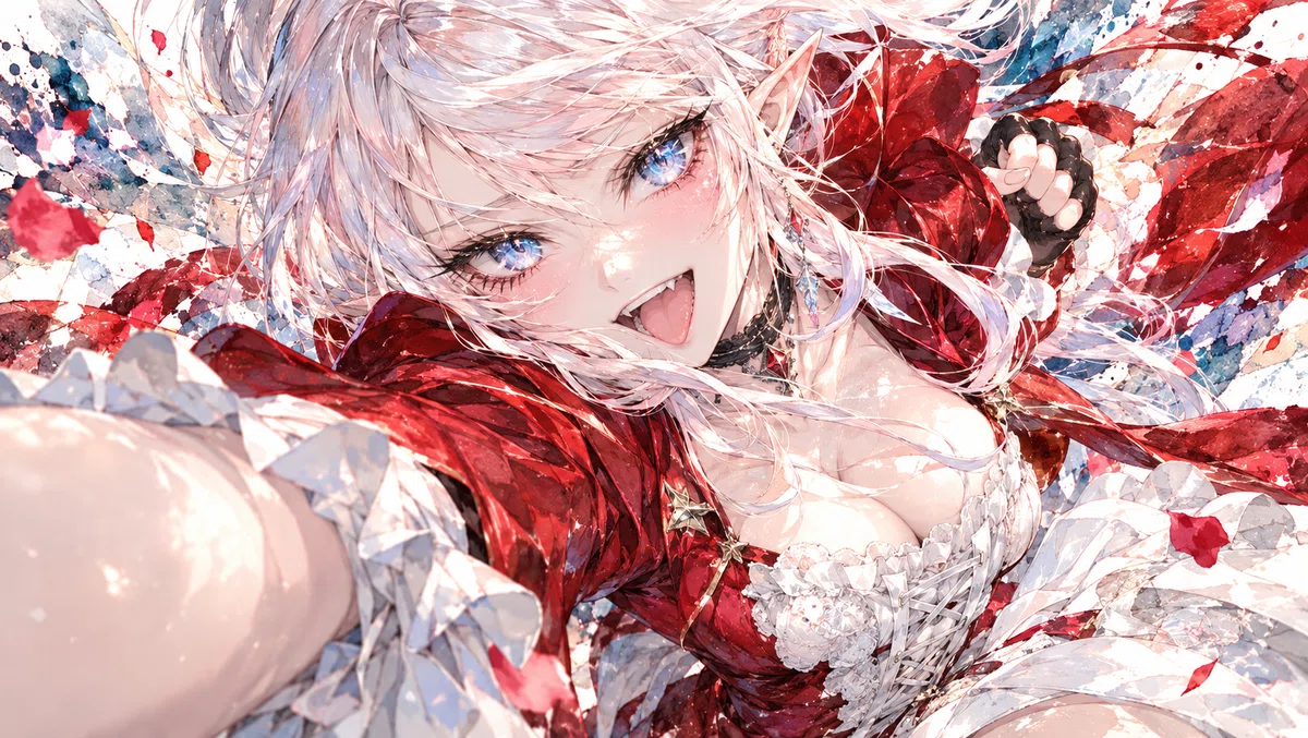 美少女イラスト㉛アニメヒロインエルフ化｜かんべい Mk-Ⅰ