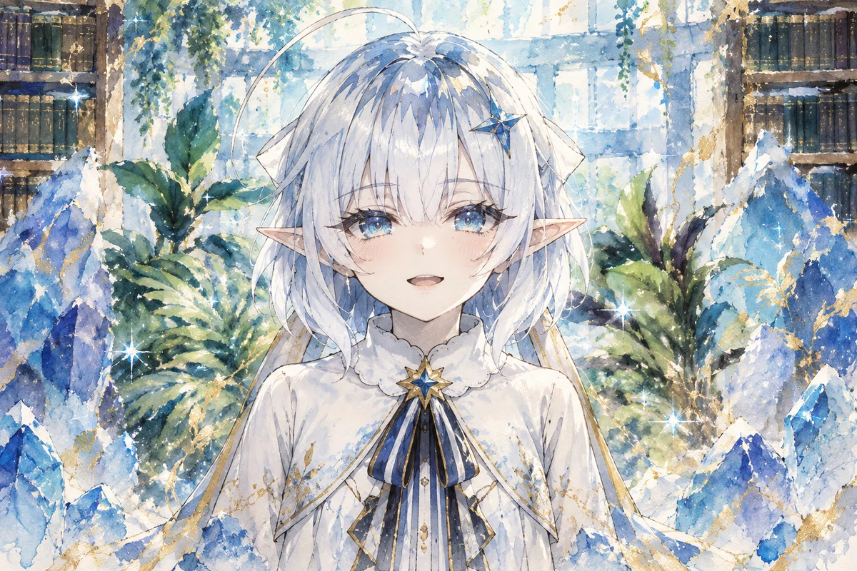 美少女イラスト㉛アニメヒロインエルフ化｜かんべい Mk-Ⅰ