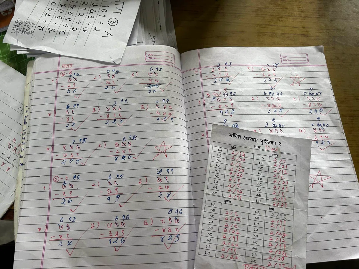 [School Life in Nepal] Are students starting to like math!?｜あんなぷるな