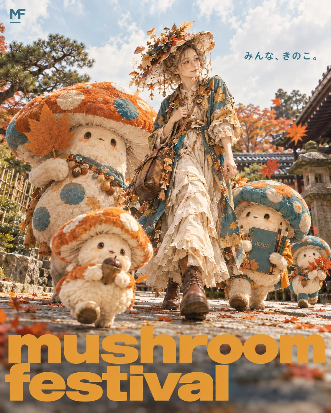 推し庭のキノコから始まったキノコフェスティバルが図鑑になりました