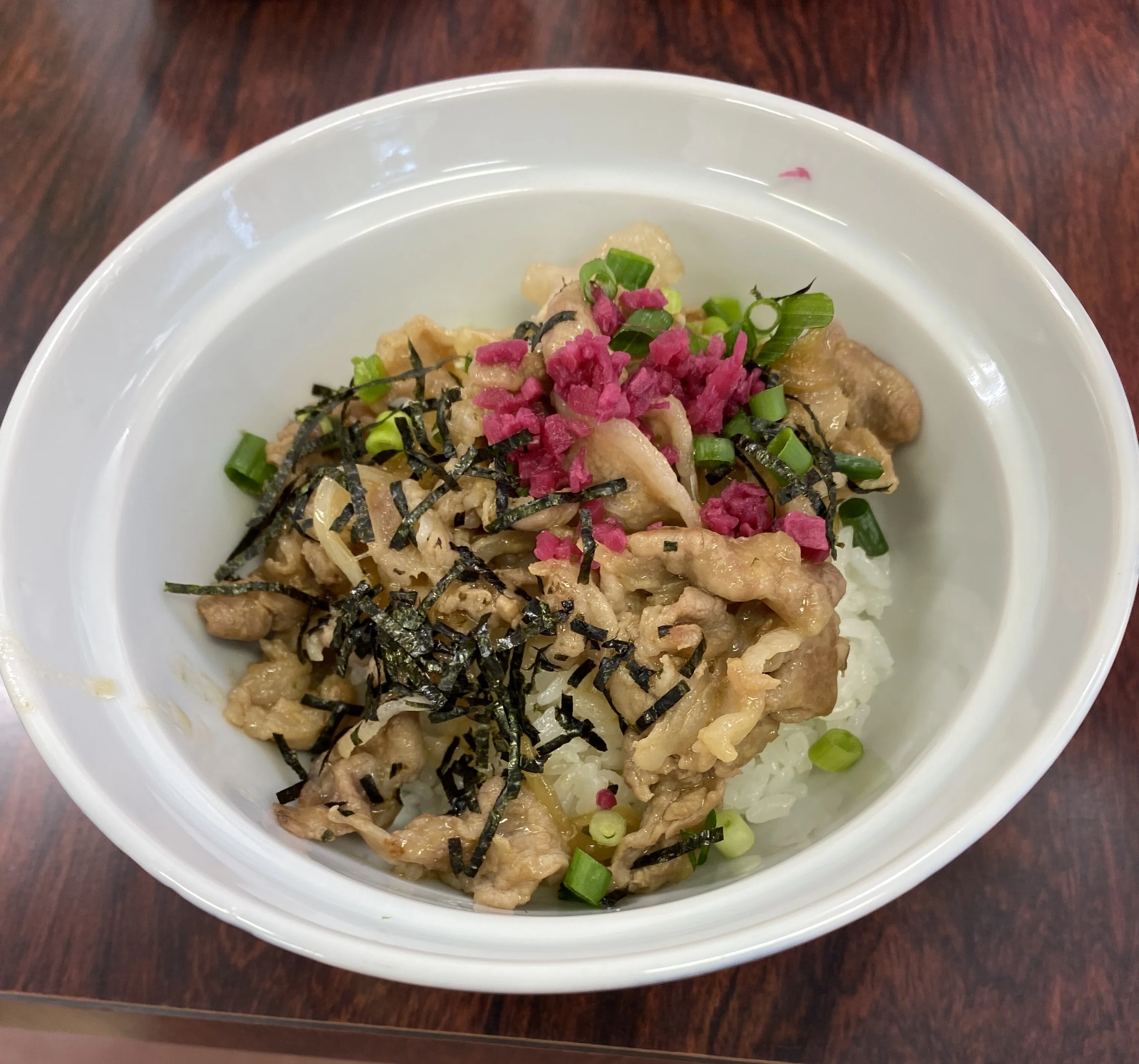 豚ロース照り焼き丼