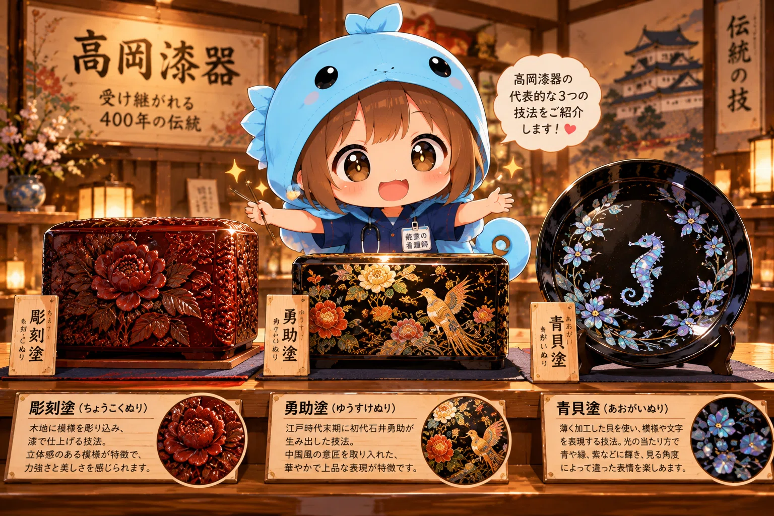 高岡漆器って何？「能登の盆」に使われている伝統技法をご紹介✨｜能登