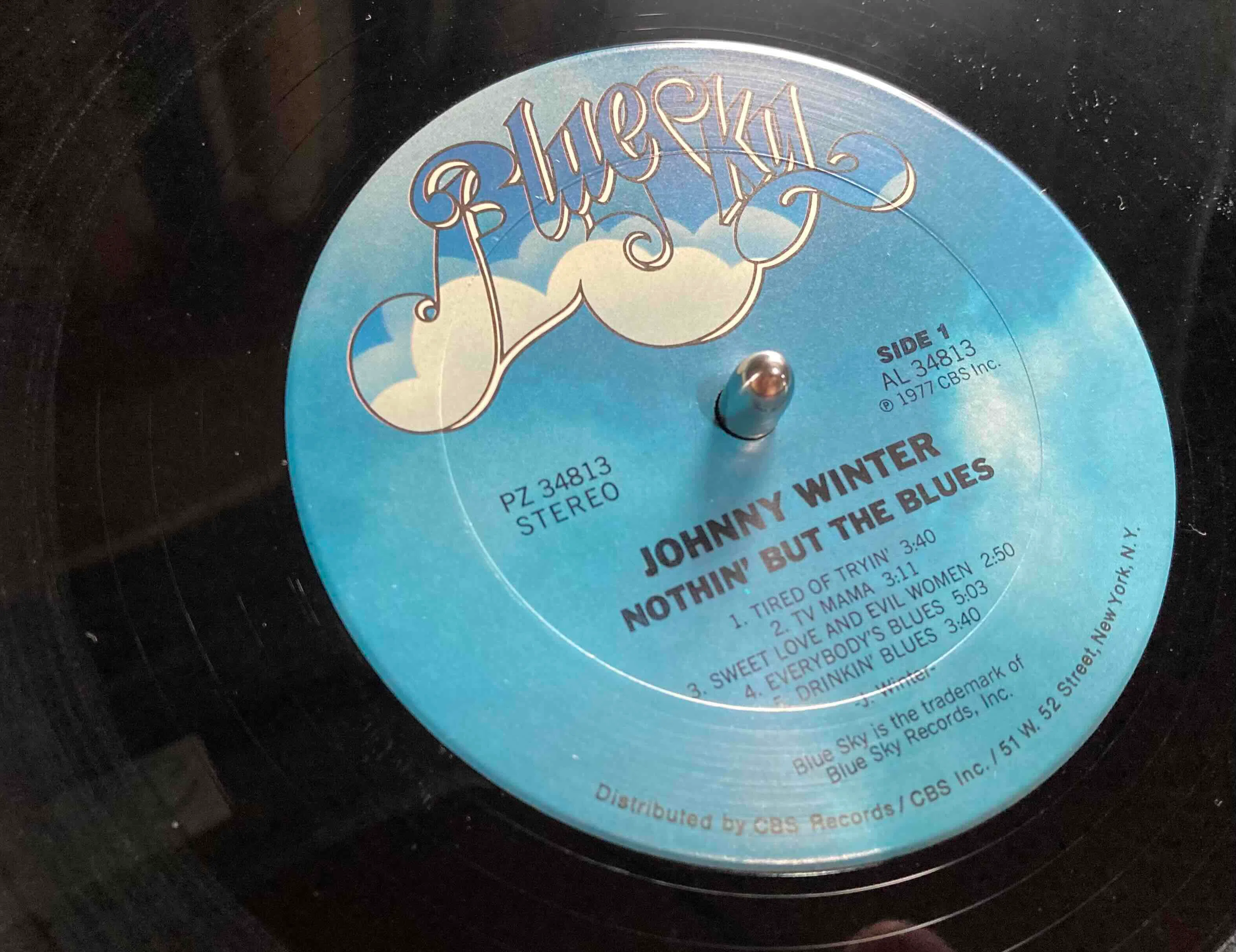 Johnny Winter [ Nothin' But The Blues ] Blue Sky PZ-34813