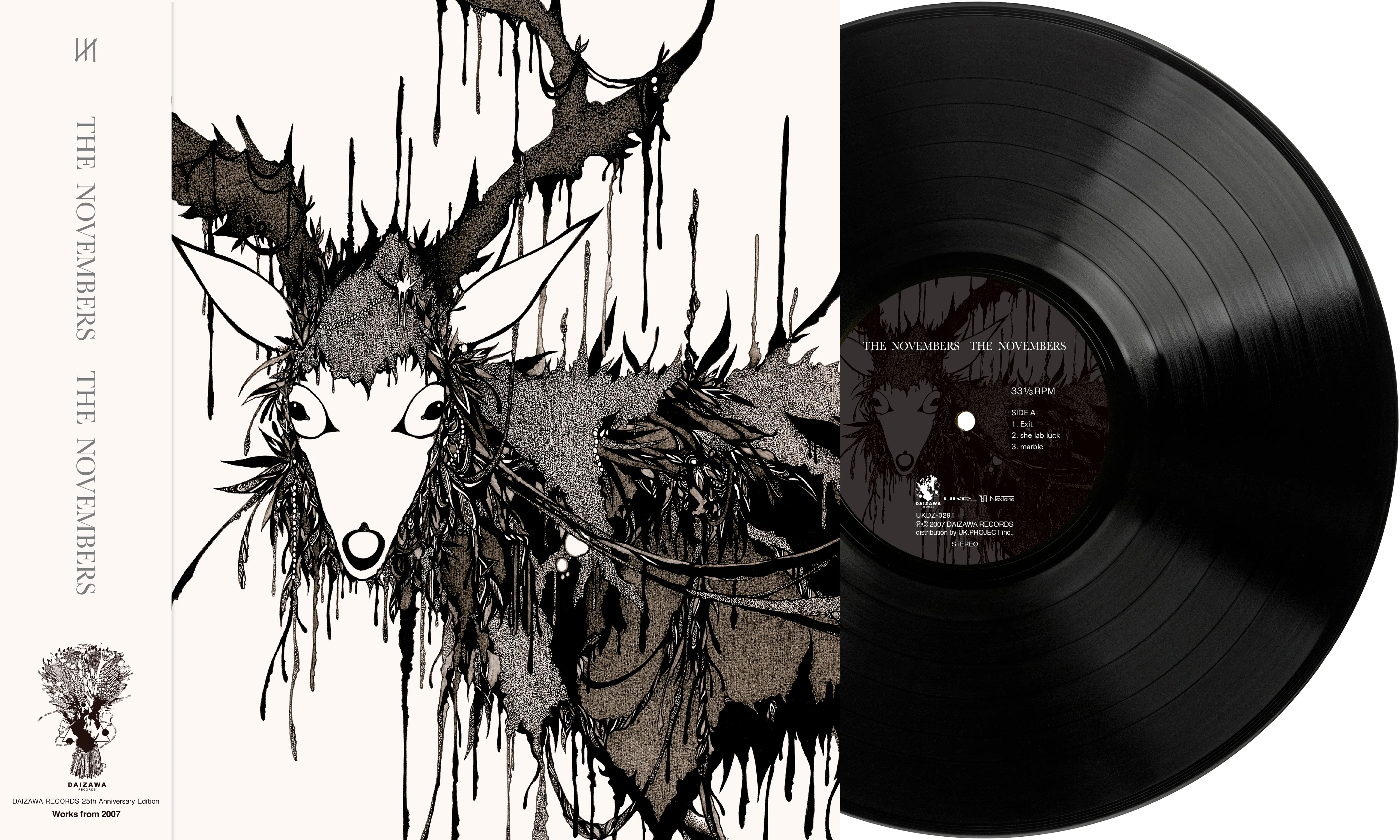 THE NOVEMBERS】DAIZAWA RECORDS 25th Anniversary Edition LP Release