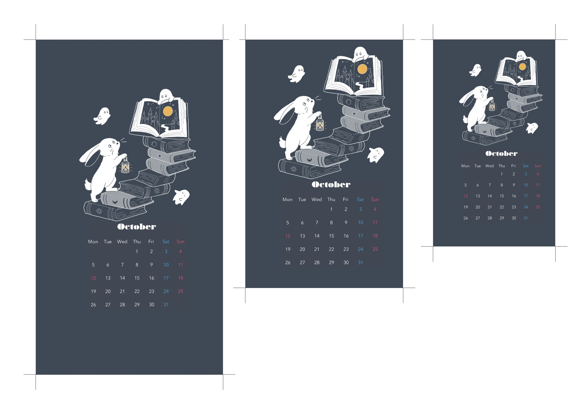 Free Distribution | October 2026 Calendar Refill [Bible, Mini 6, M5]｜原もも茶