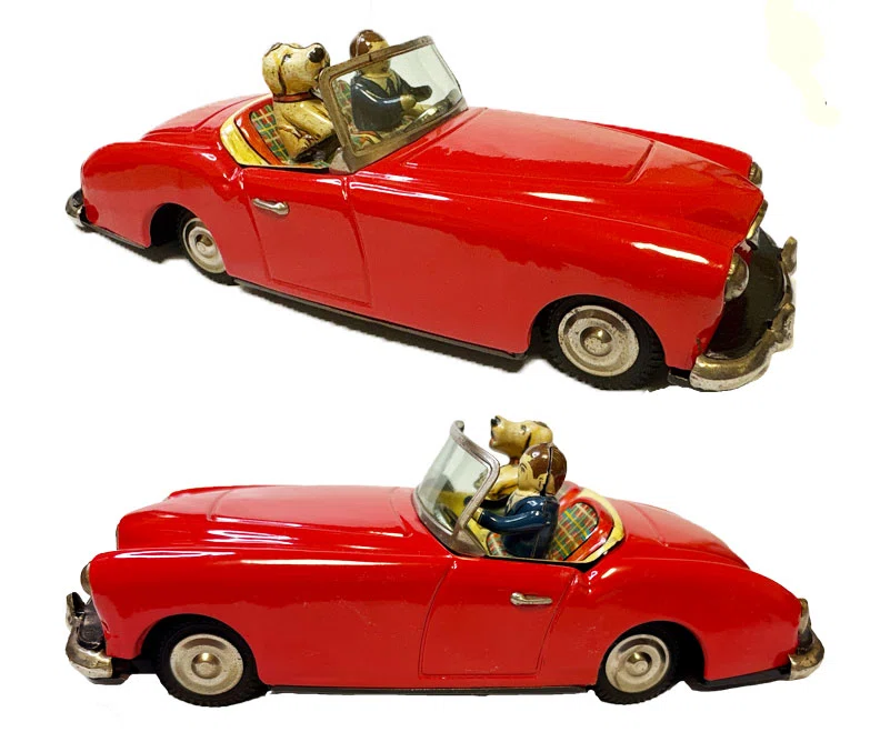 モノ好き｜愛犬とドライブするブリキ自動車～「DRIVING PET No.2