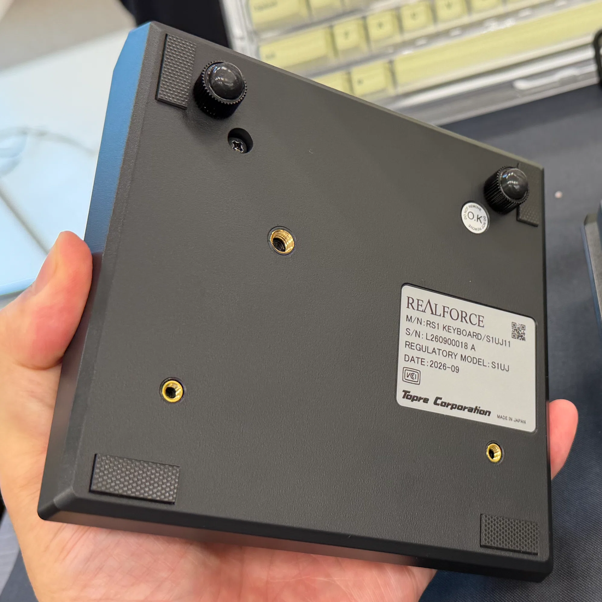 リアルフォース REALFORCE RS1を見てきた｜youichirou