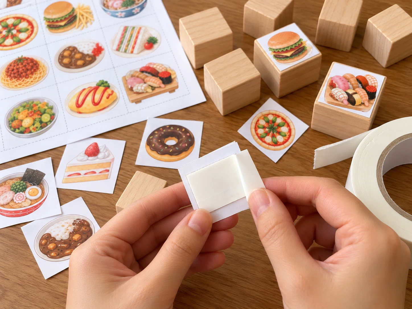 Makeable with 100-yen shop materials! How to make a matching toy｜こどもびより