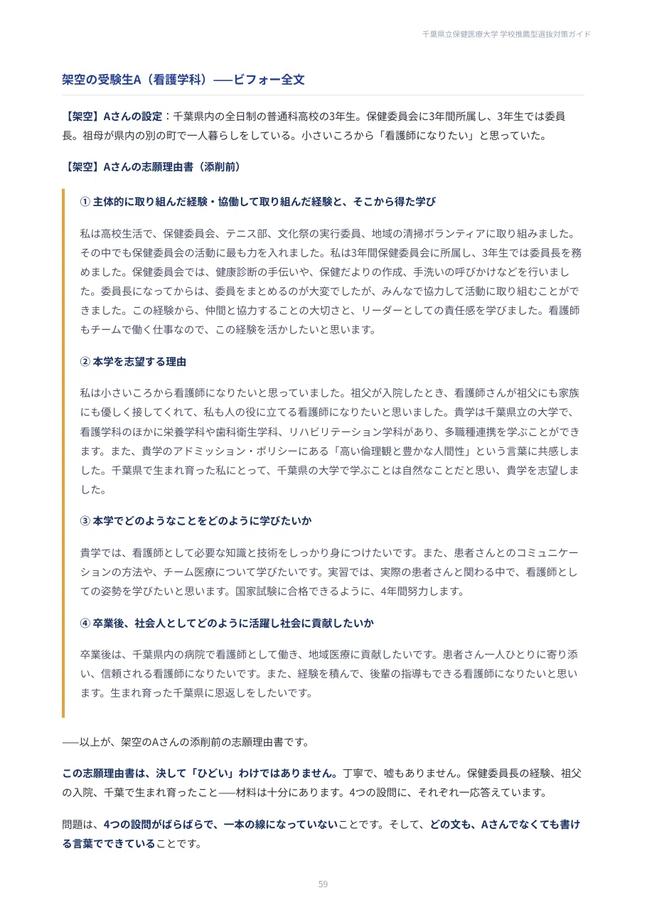 [Chiba University of Health Science] School Recommendation Entrance ...
