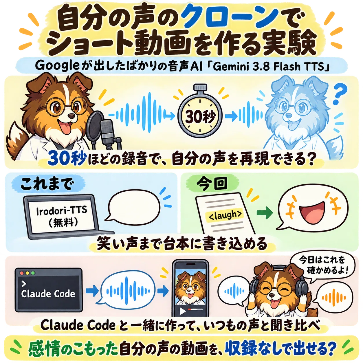 もう収録いらない!? 25秒しゃべったら自分の声のクローンが完成した