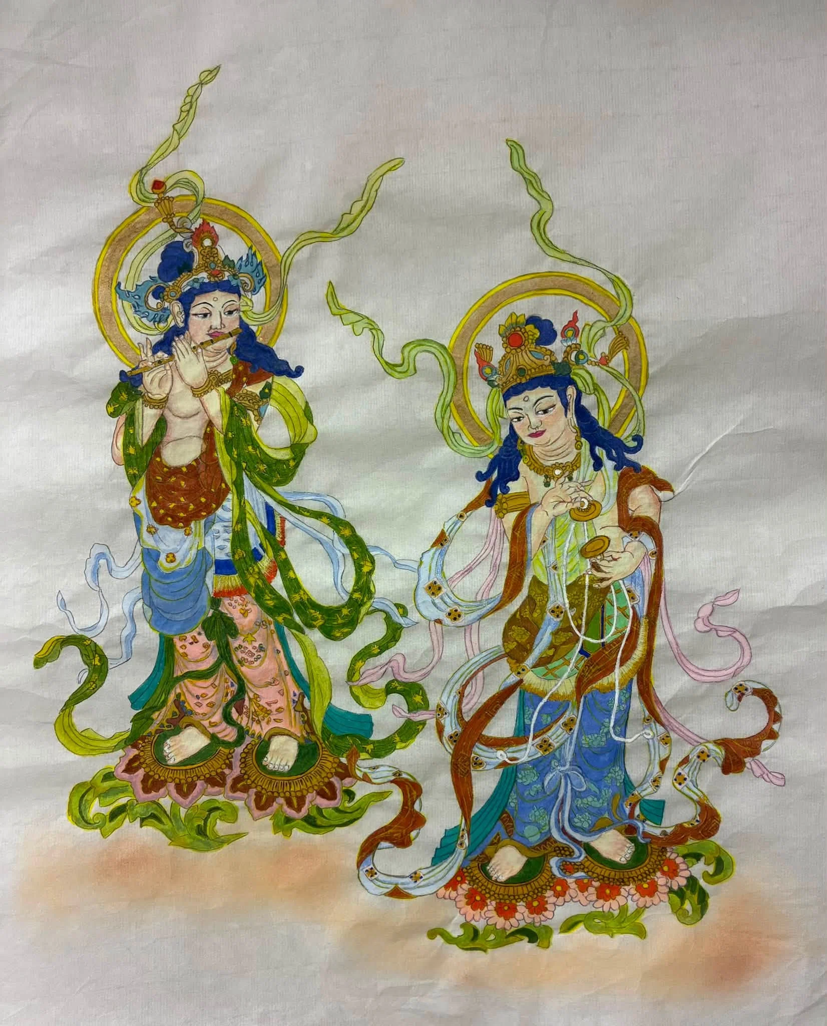 仏画アート承ります 想像力と独創性あふれる唯一無二の作品A one-of-a-kind work brimming
