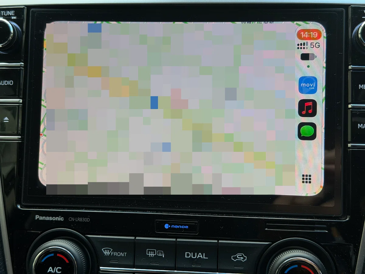 ⭕️最新マップで！ 10インチ カーナビ USB-C対応 Carplay Auto カーナビ専用機は、まだまだ便利だ。4,399円でCarPlayを足してみた
