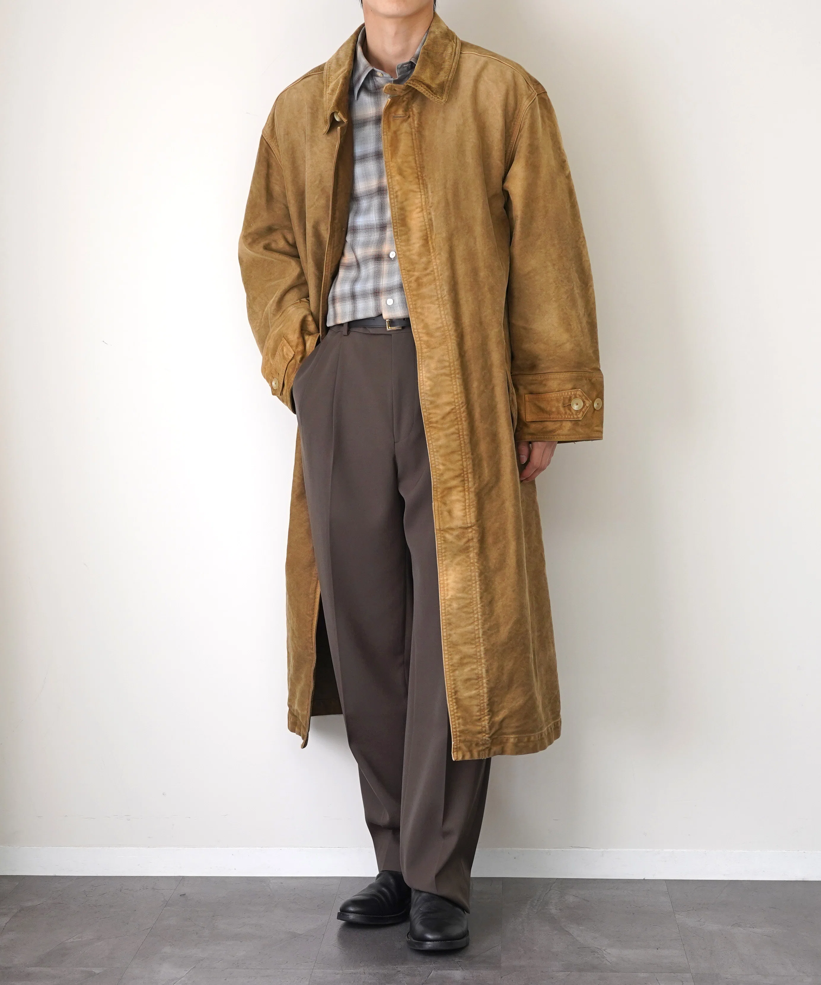 数年後も見てみたい、AURALEEの一着。GARMENT-DYED ORGANIC COTTON