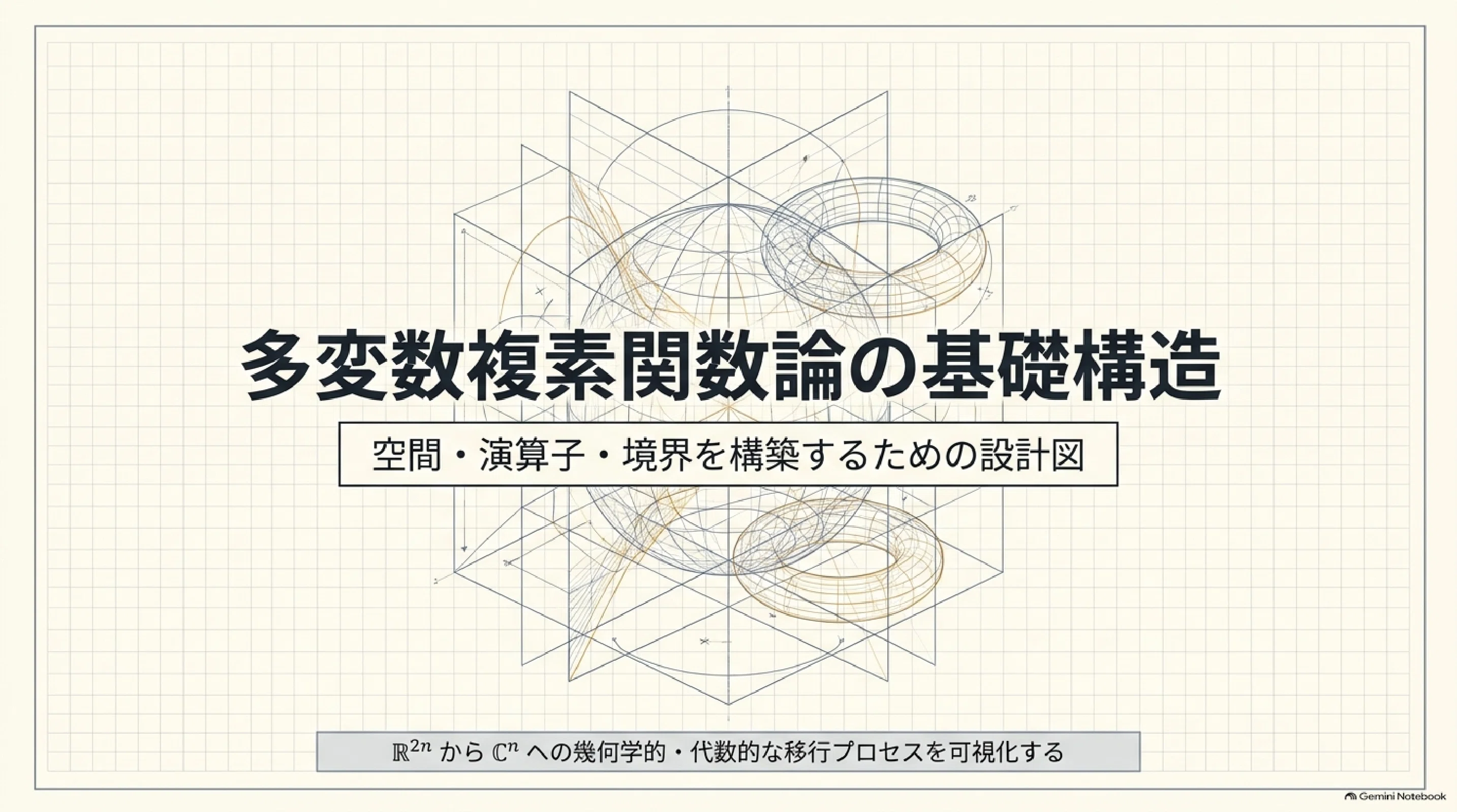 多変数複素関数論の基礎構造｜ari1110