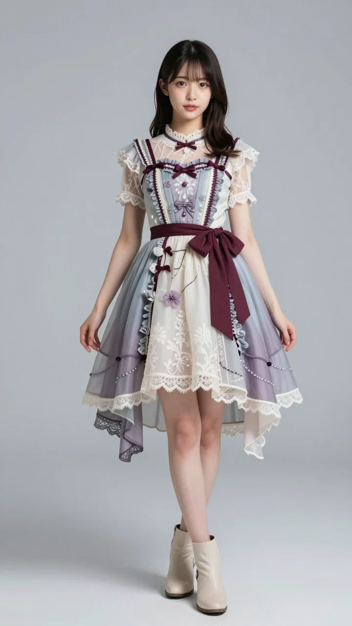 Muted Colors Example Generating AI Beauty Idol Costumes | With Image Generation Prompts|AI ...