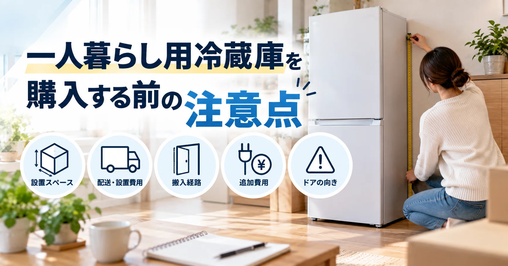 一人暮らし用冷蔵庫の相場はいくら？容量別の価格とおすすめを紹介