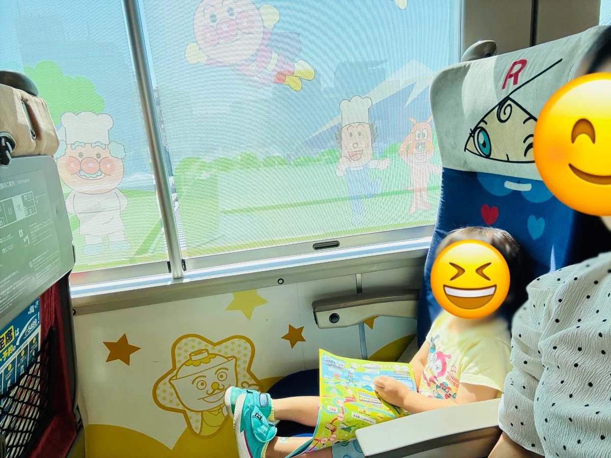 Anpanman Train 💺 Seat Number & Character List | Want to sit in your ...