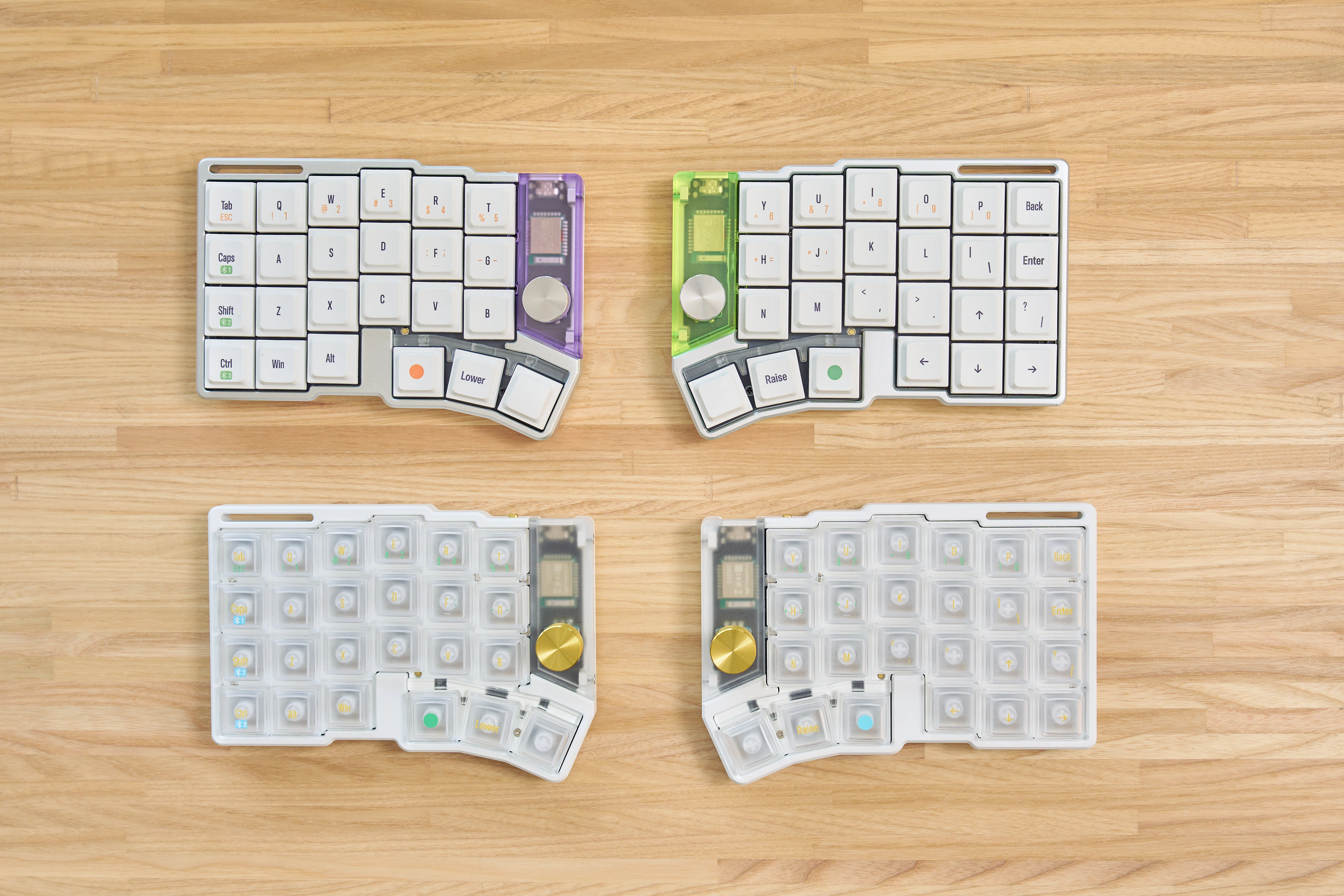 Cornix LP White レビュー｜霧軸とクリアキーキャップで、静かで美しい