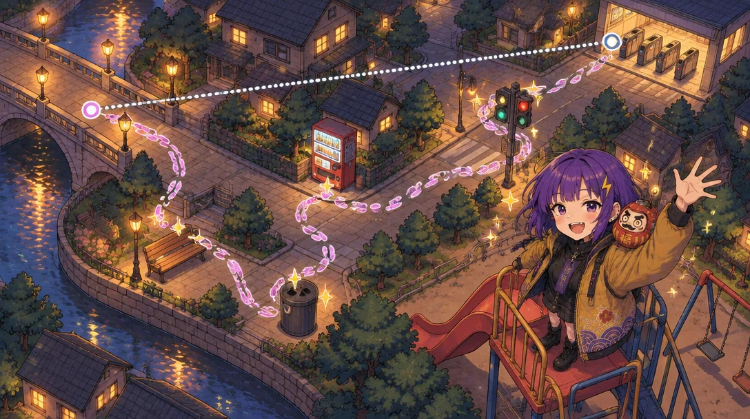 ［挿絵：セツnote投稿用/148_挿絵_55_08_四十三分の寄り道.png］