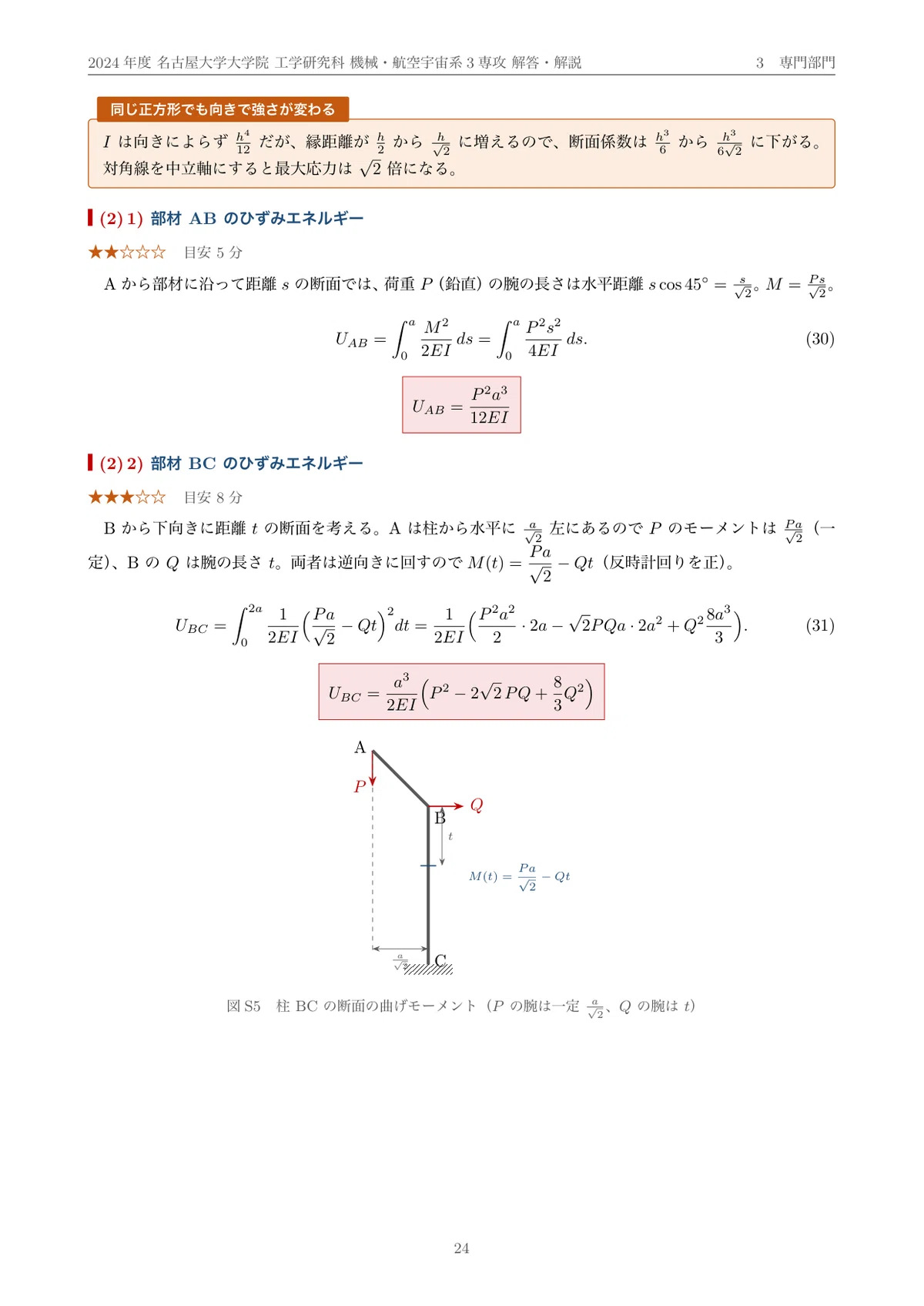 [Graduate School Entrance Exam Past Questions] 2024 Nagoya University ...