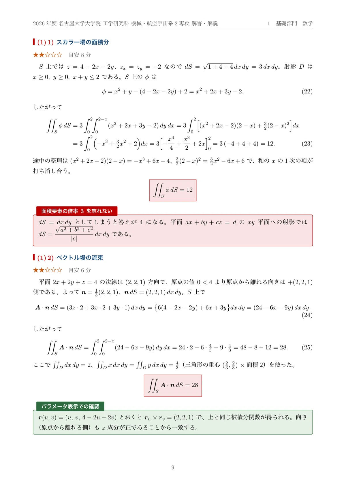 [Graduate School Entrance Exam Past Questions] FY2026 Nagoya University ...