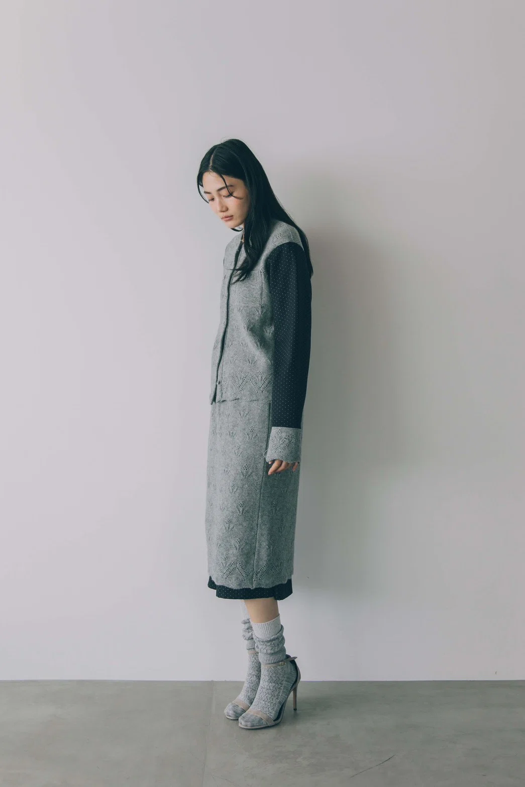 Yuki Shimane 長袖カーディガン YUKI SHIMANE 2026A/W start｜itocaci