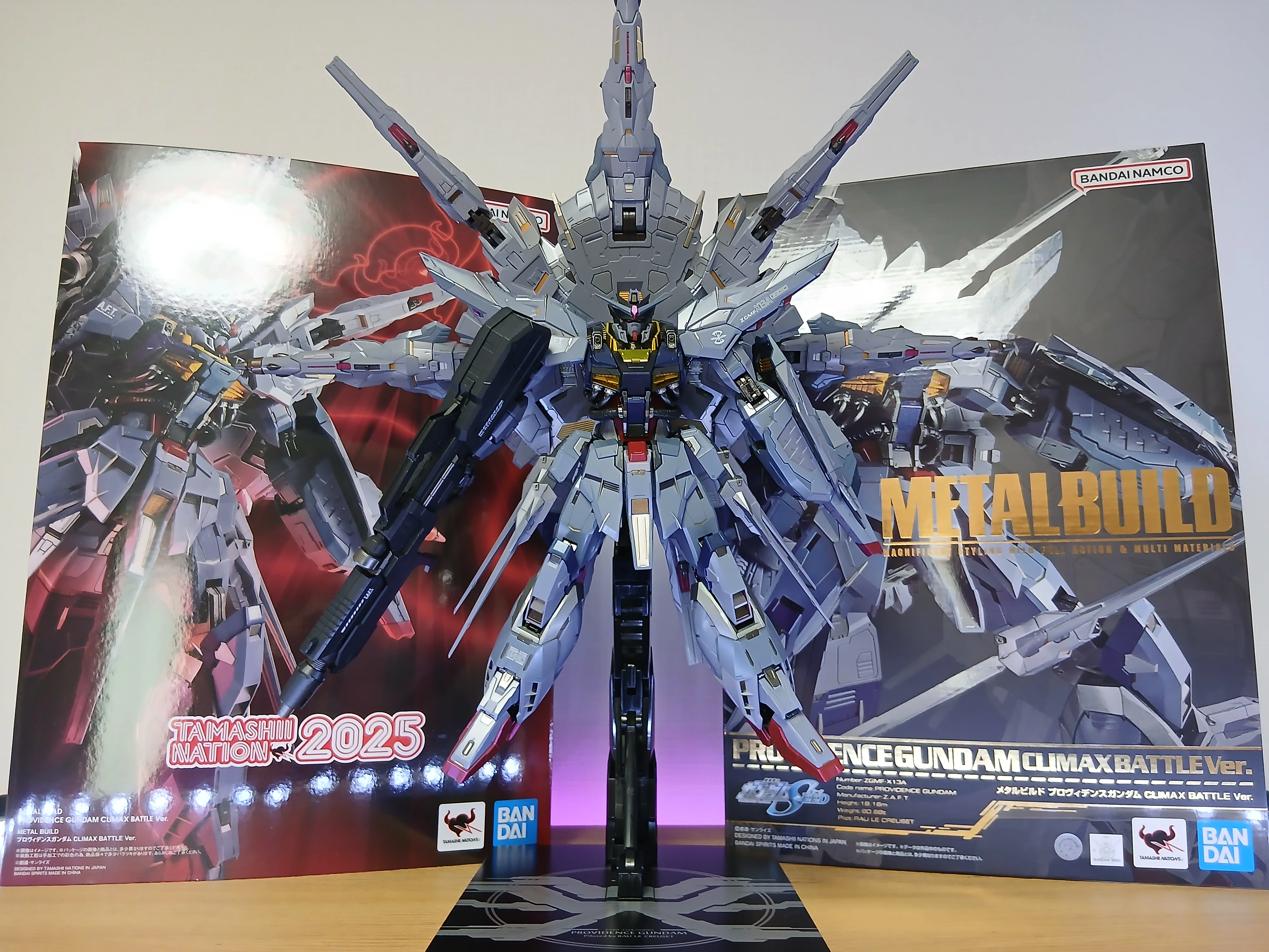 感想]METAL BUILD プロヴィデンスガンダム CLIMAX BATTLE Ver.｜サナ缶