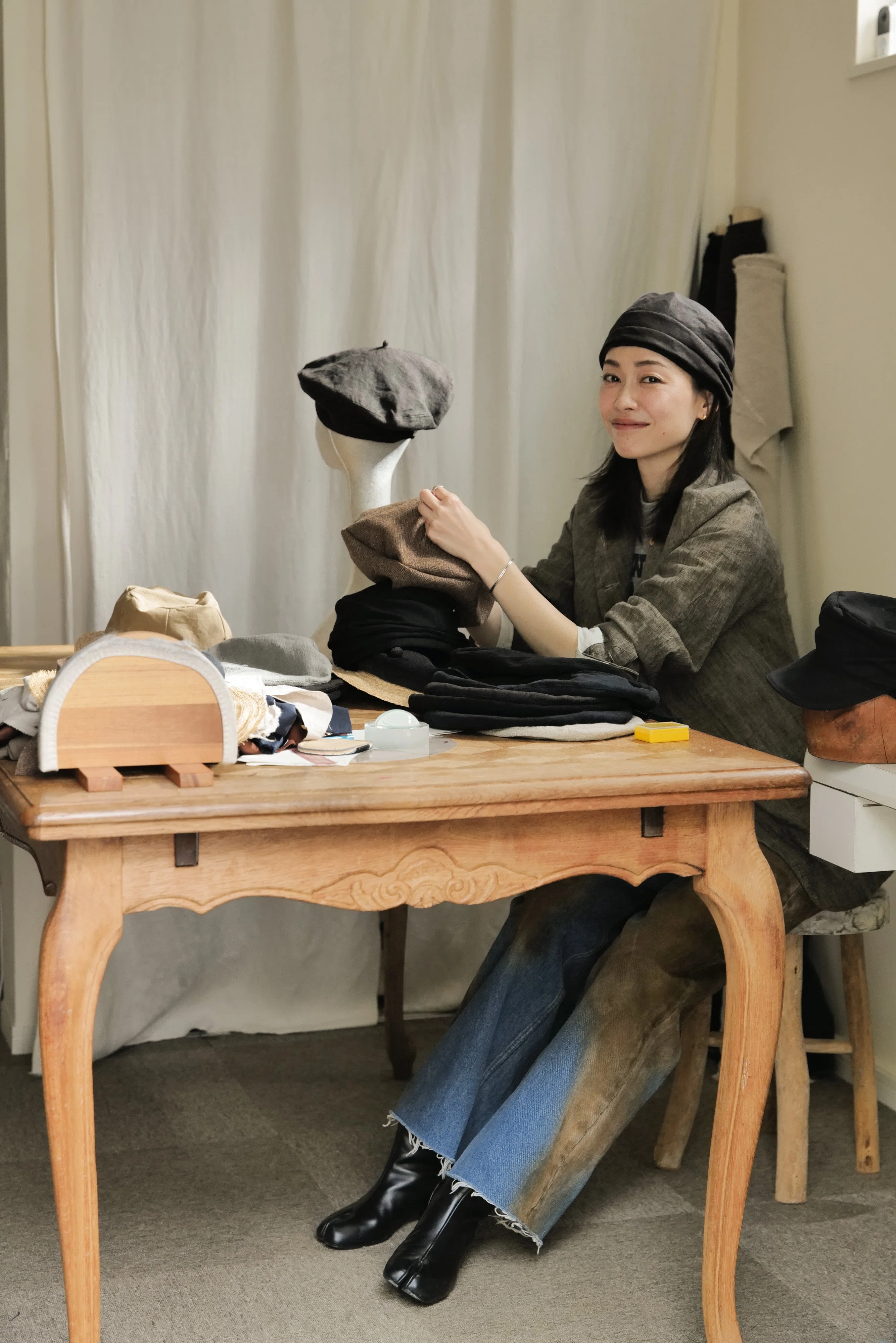 10年越しの、ベレー帽｜衣服標本家：長谷川