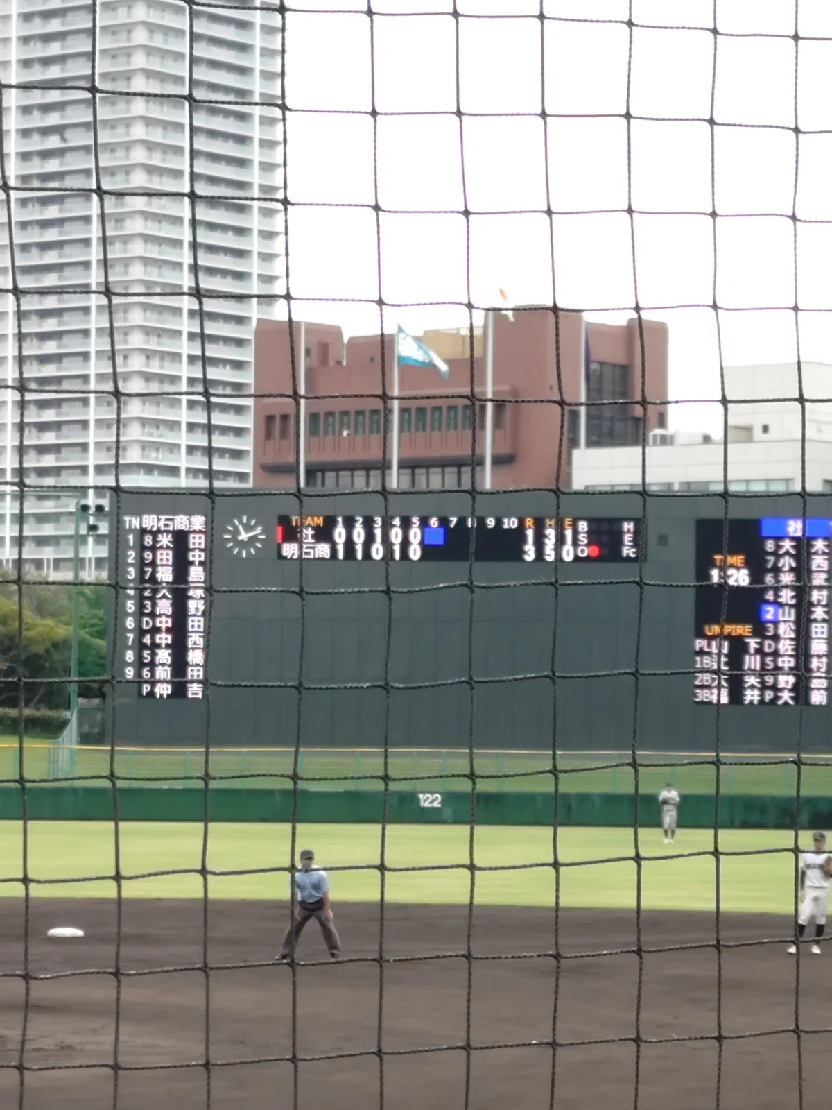 観戦記：雪辱の一瞬ーー『秋季兵庫県高等学校野球大会 準々決勝 明石