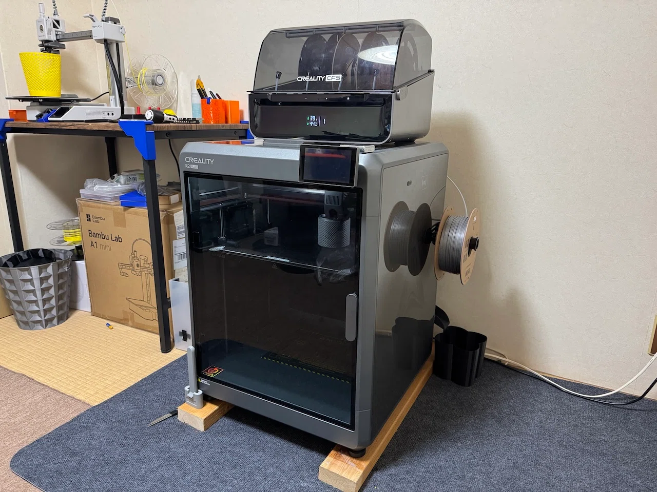 不調の3Dプリンター「Creality K2 Plus」を譲り受けた話｜イノー