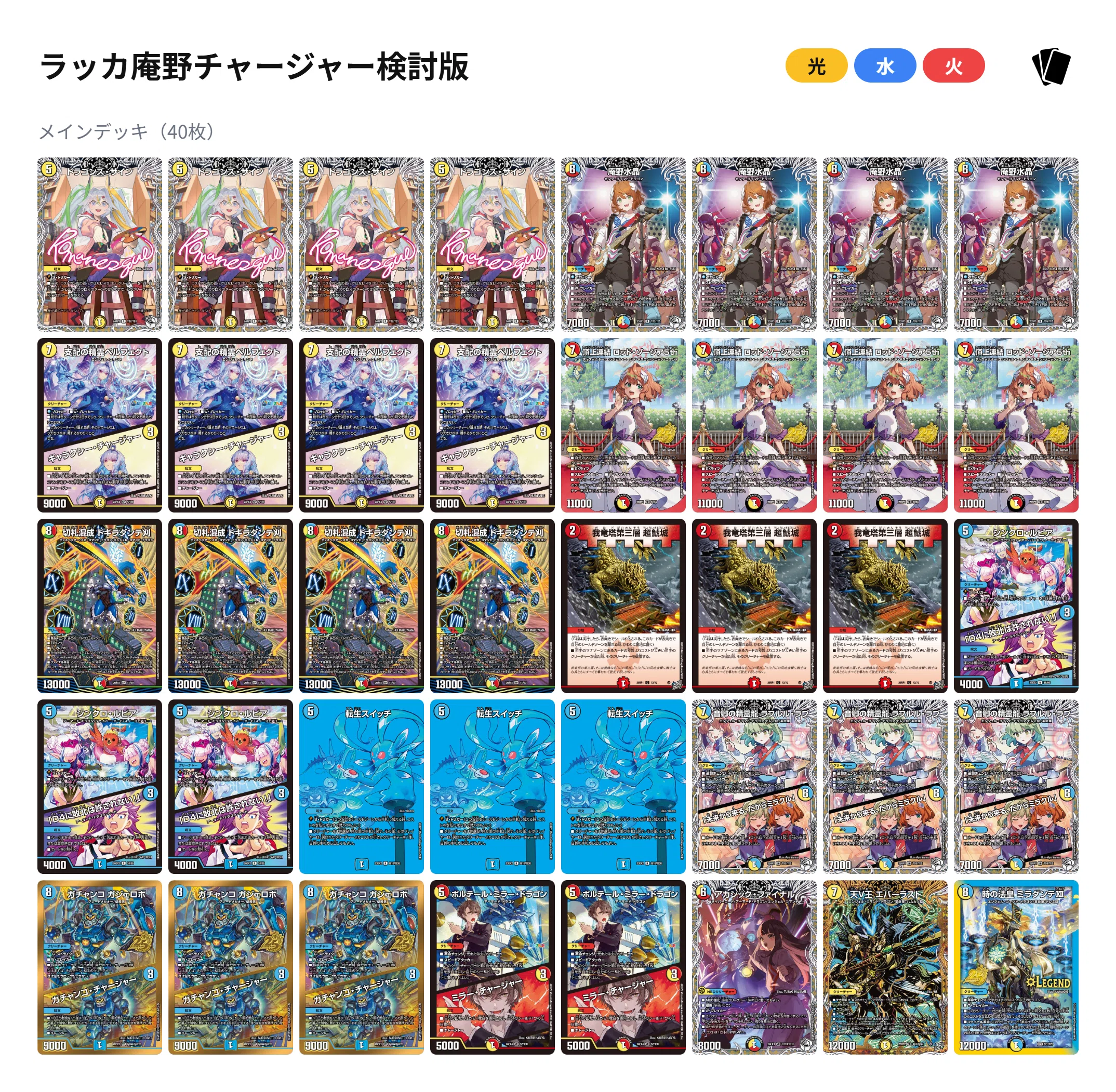 デュエキング以降のラッカ庵野について｜桜夢