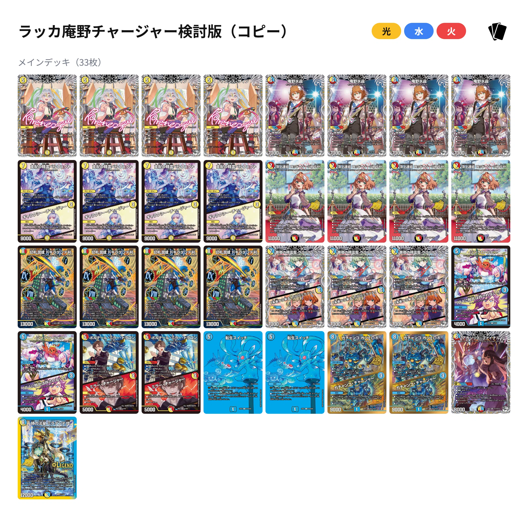 デュエキング以降のラッカ庵野について｜桜夢