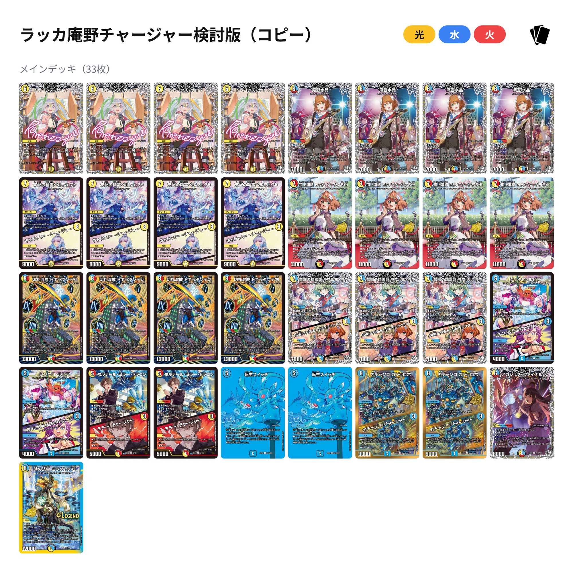 デュエキング以降のラッカ庵野について｜桜夢