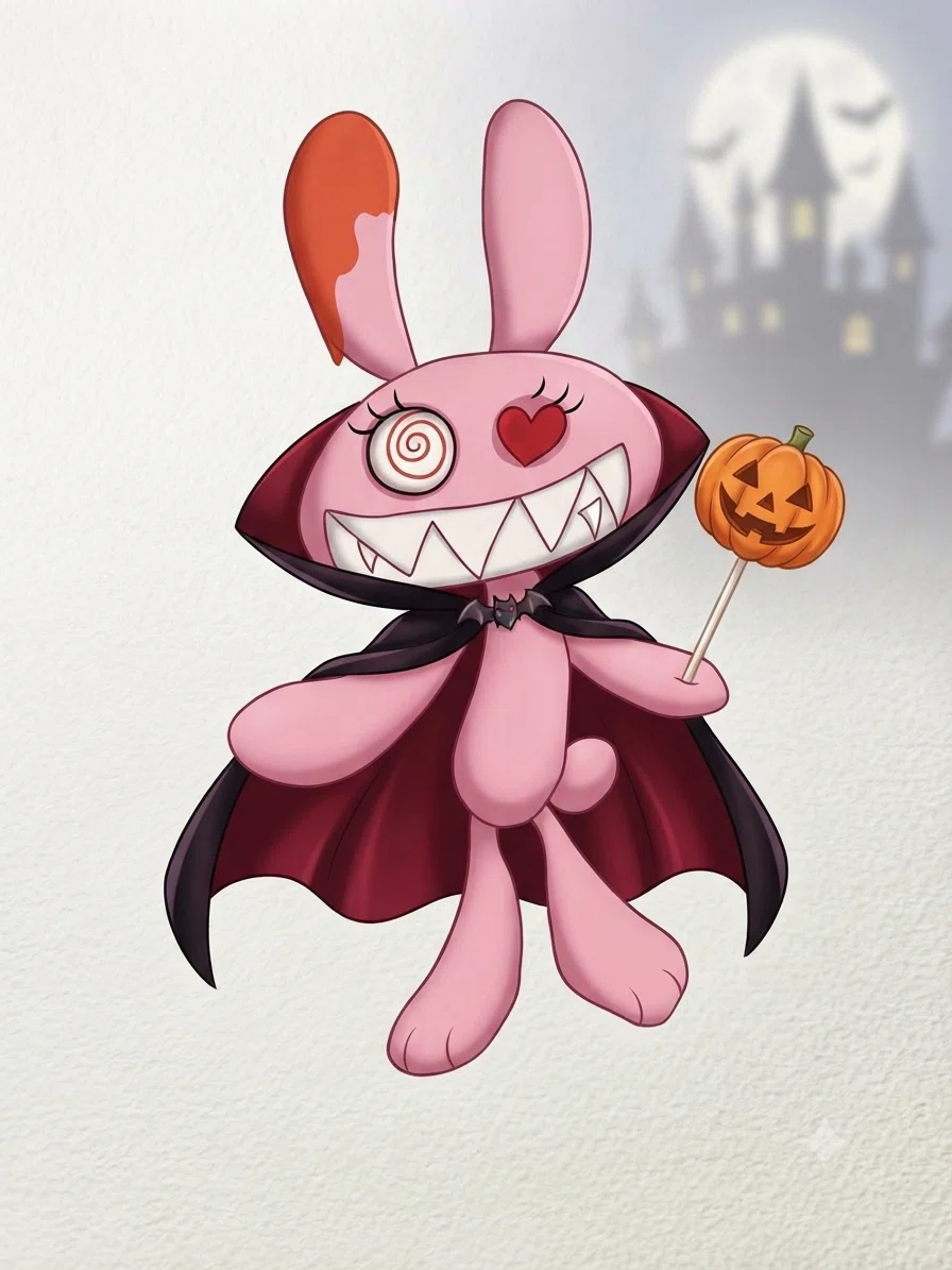 ハロウィン仮装(ウサギ)｜ガチャうさ