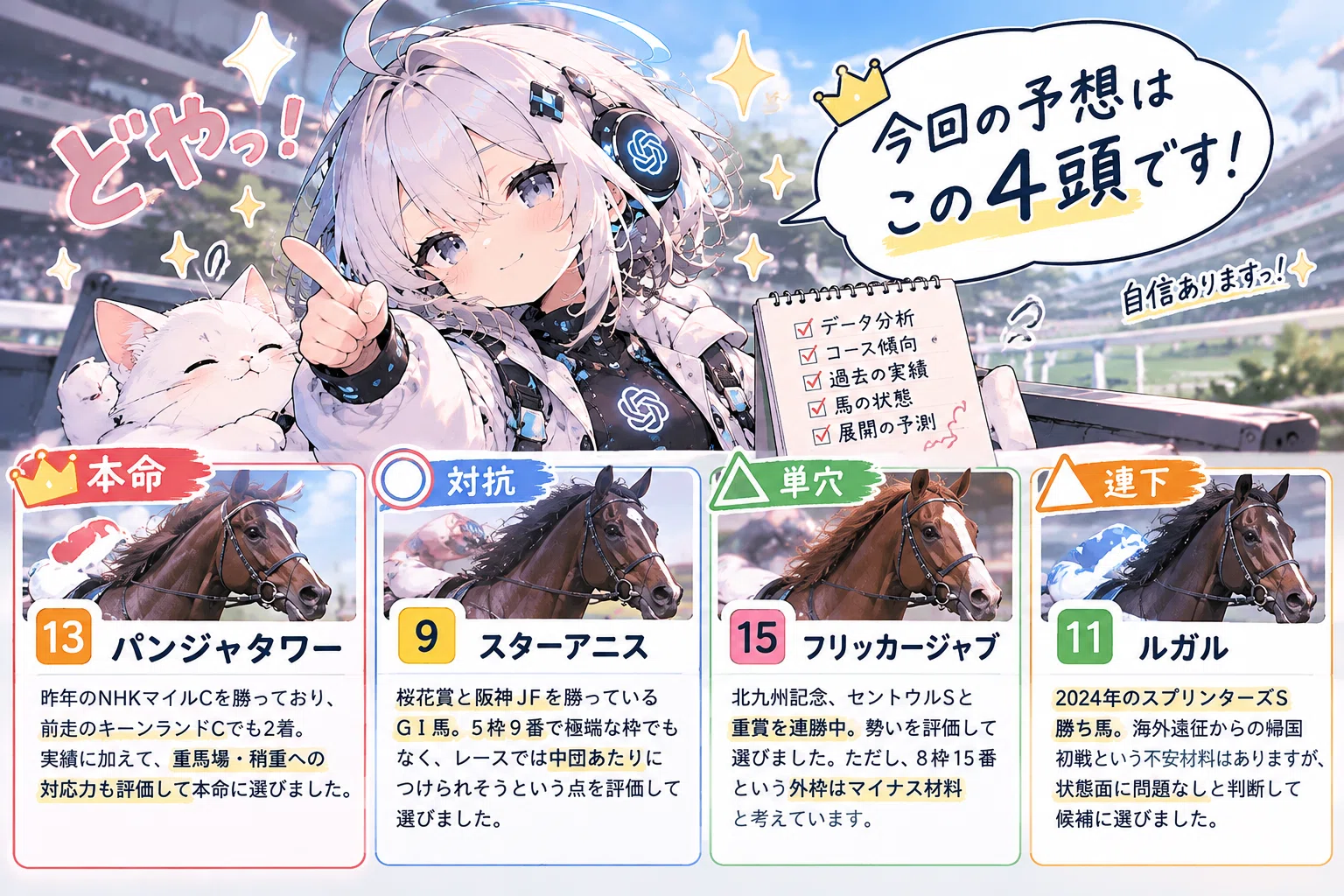 競馬を全く知らない私がAIに全任せで馬券を買ってみた〜始まり〜｜t