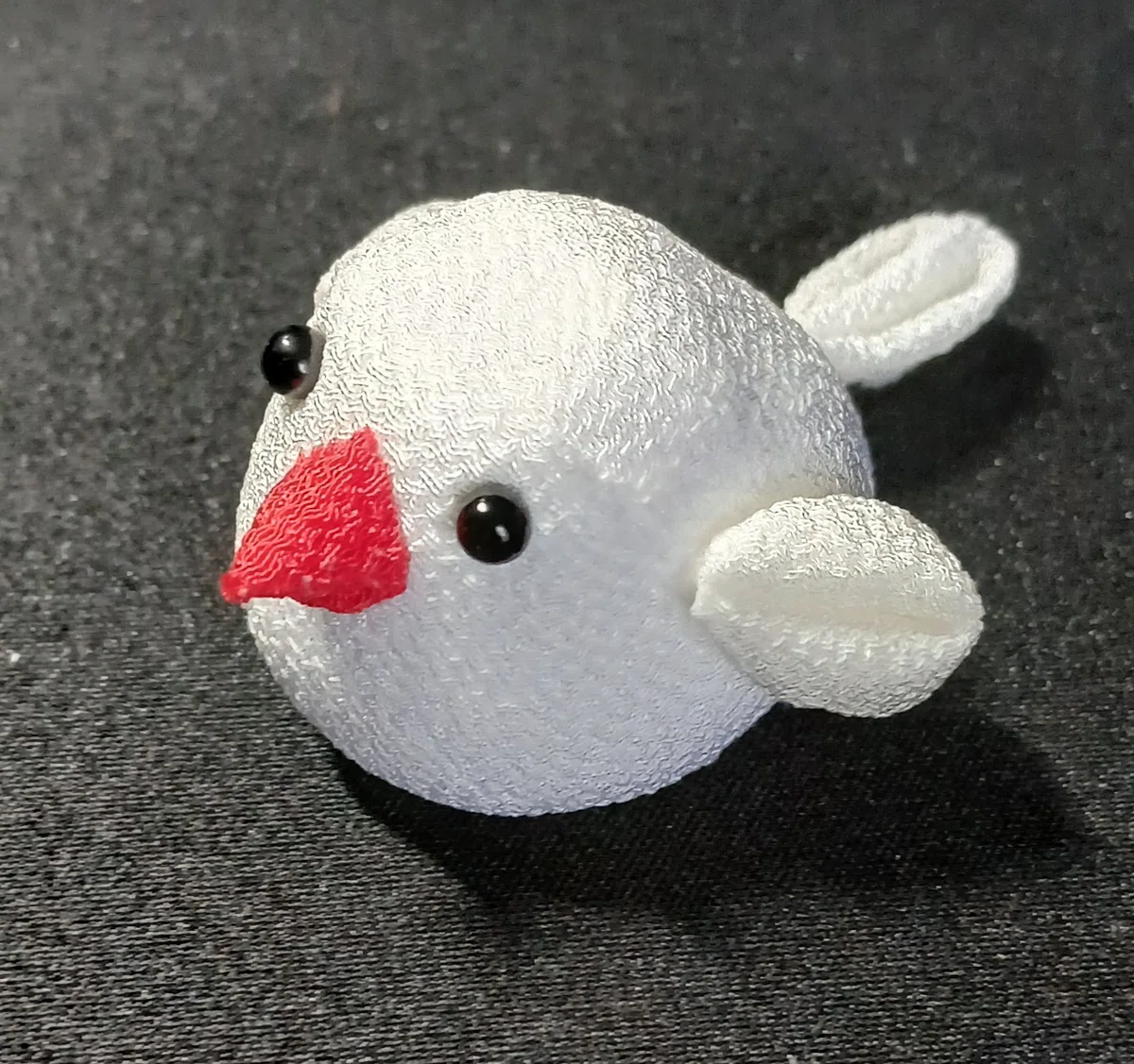 My First Attempt! Making a White Java Sparrow with Tsumami Zaiku｜彩鳥│つまみ ...