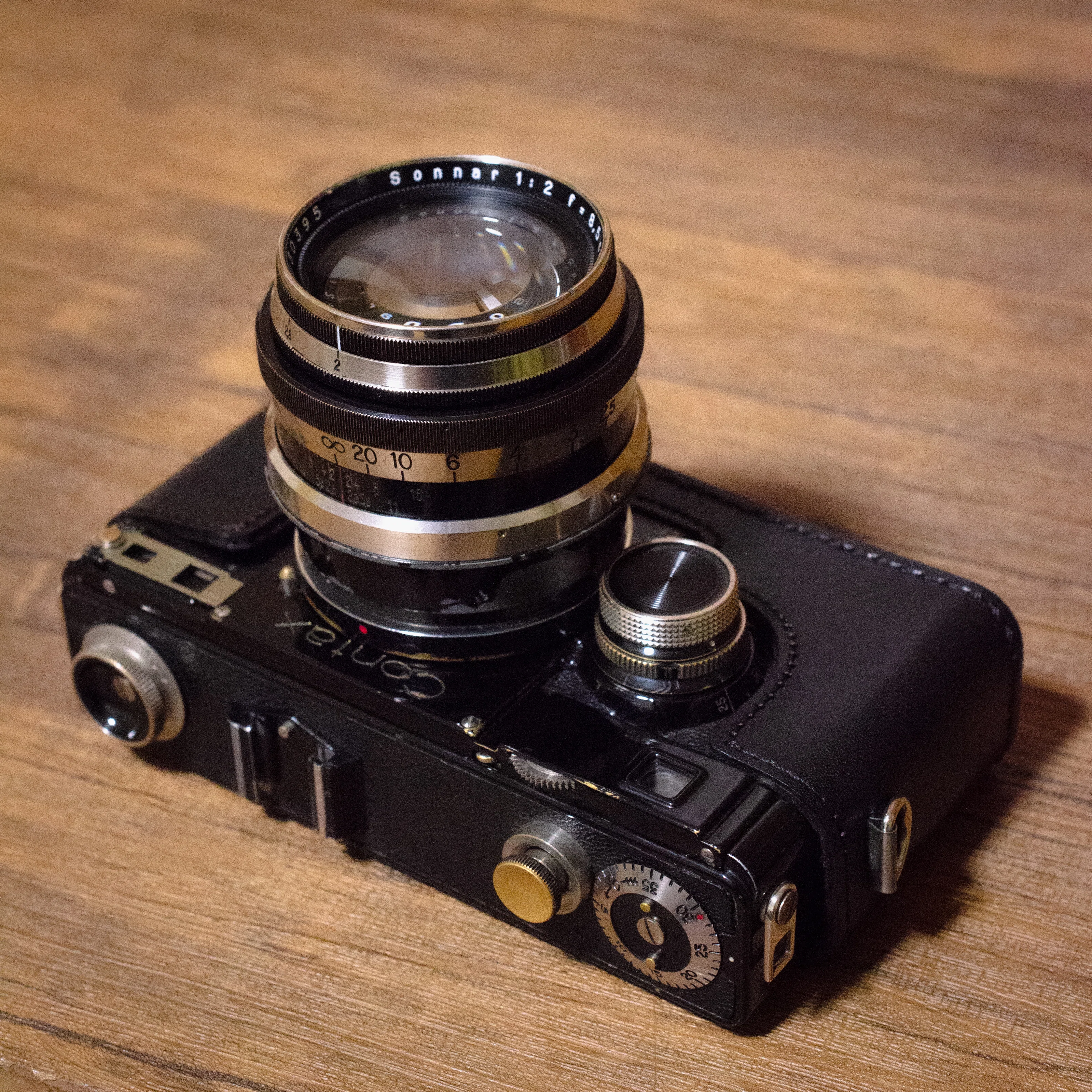 ContaxⅠとの宿縁。『Carl Zeiss Jena Sonnar 8.5cm f2』｜masato