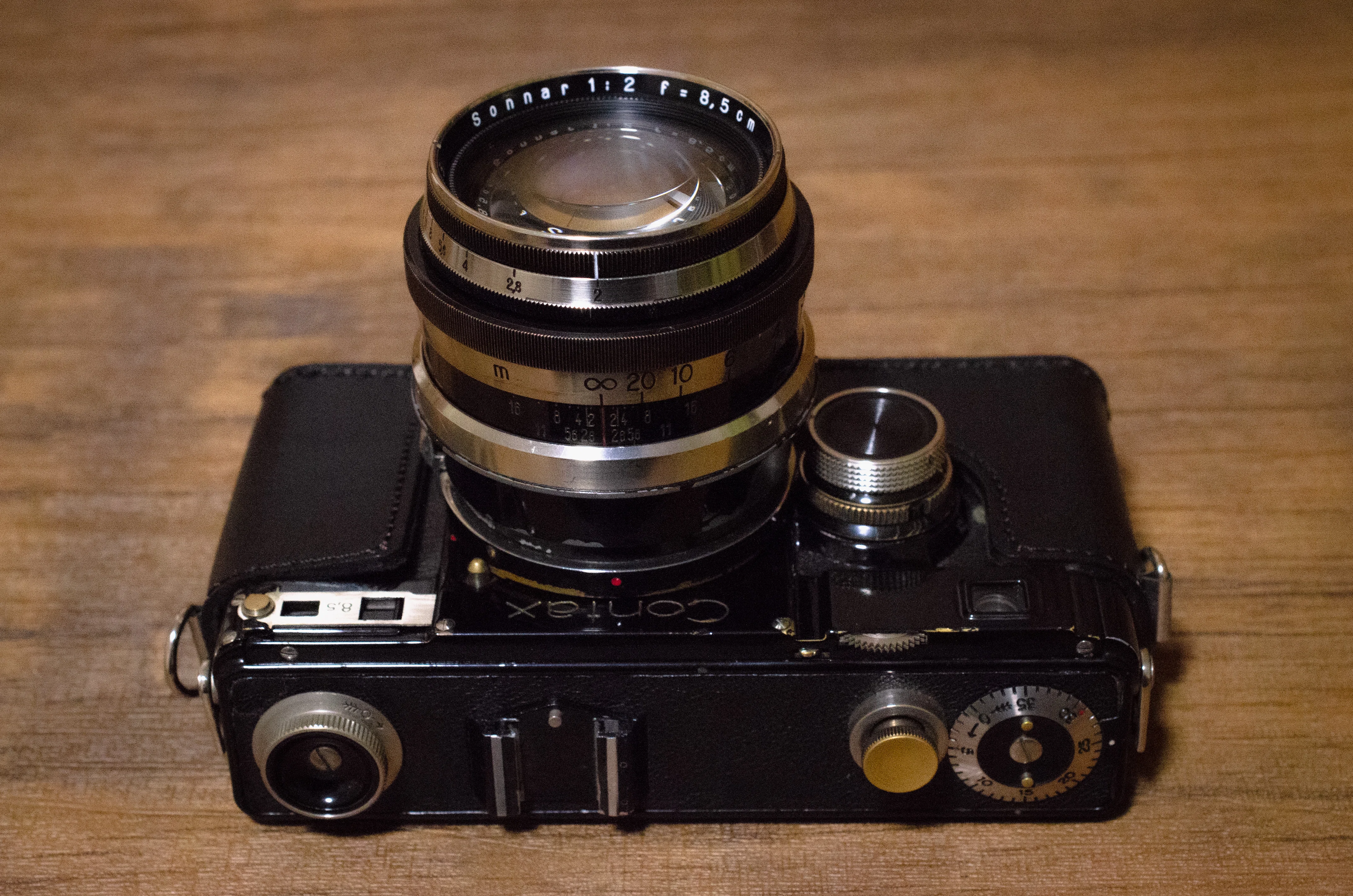 ContaxⅠとの宿縁。『Carl Zeiss Jena Sonnar 8.5cm f2』｜masato