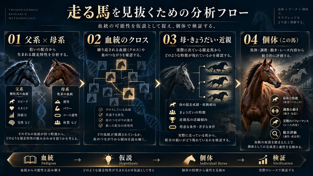 10｜強い血統×強い血統＝走る馬？「配合」で僕が見る3つのポイント
